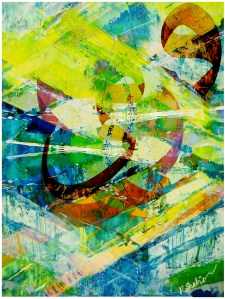 Lost in Green - Acrylic