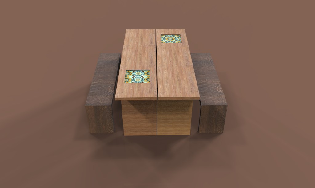 "Mace" dinning table