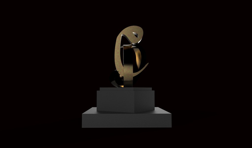 Copper sculpture by Khalid Shahin