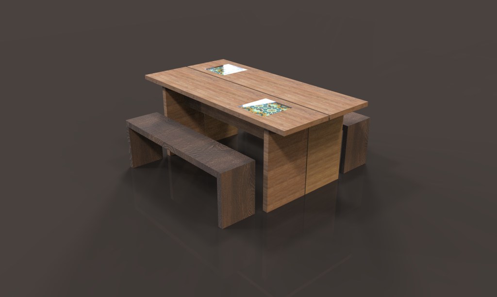 "Mace" dinning table