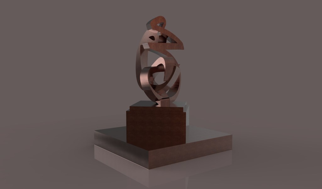 Mohammed-Peace be upon him - Sculpture