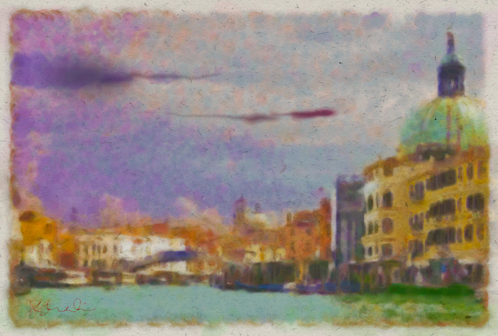 Venic e- Wet on Wet - by Khalid Shahin